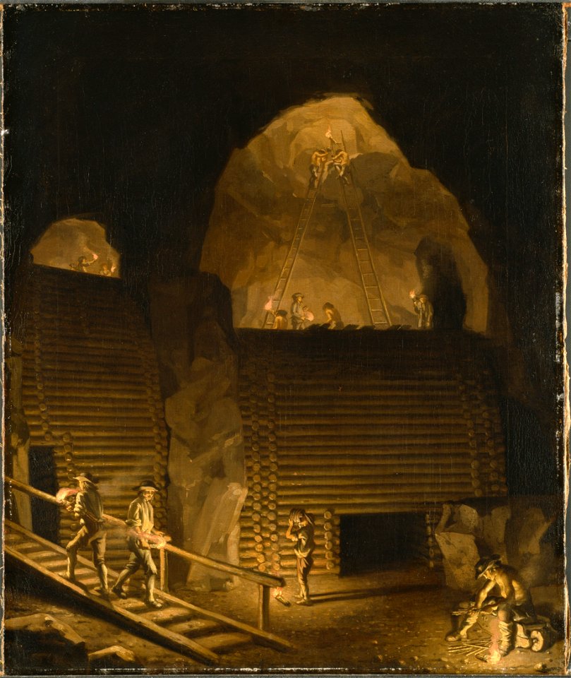 Falun Copper Mine (Pehr Hilleström d.ä.) - Nationalmuseum - 23799