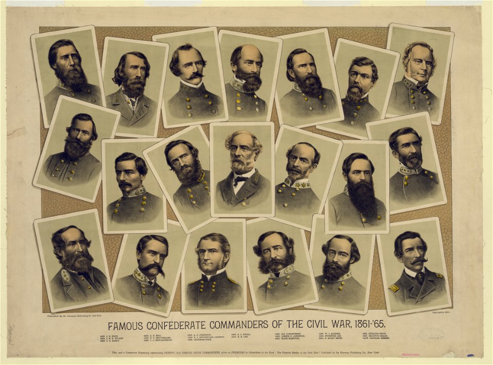 Famous Confederate commanders of the Civil War, 1861-'65 LCCN2003674443