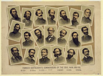 Famous Confederate commanders of the Civil War, 1861-'65 LCCN2003674443
