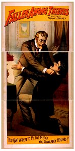 Fallen among thieves written by Frank Harvey. LCCN2014637140