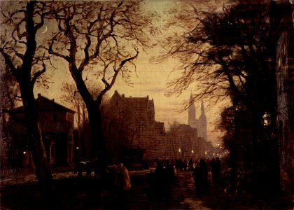 Fallersleber Straße um 1870