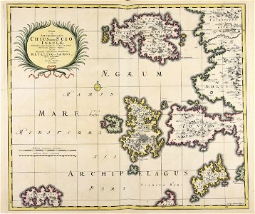 Famosae in Archipelago Chius hodie Scio insulae, victricibus nuper Venetorum classe... - CBT 6624365