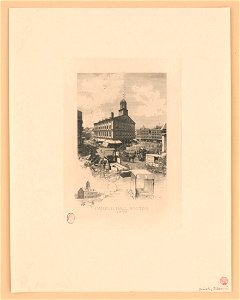 Faneuil Hall, Boston 1870 - S.L.S. sc. LCCN2004670545
