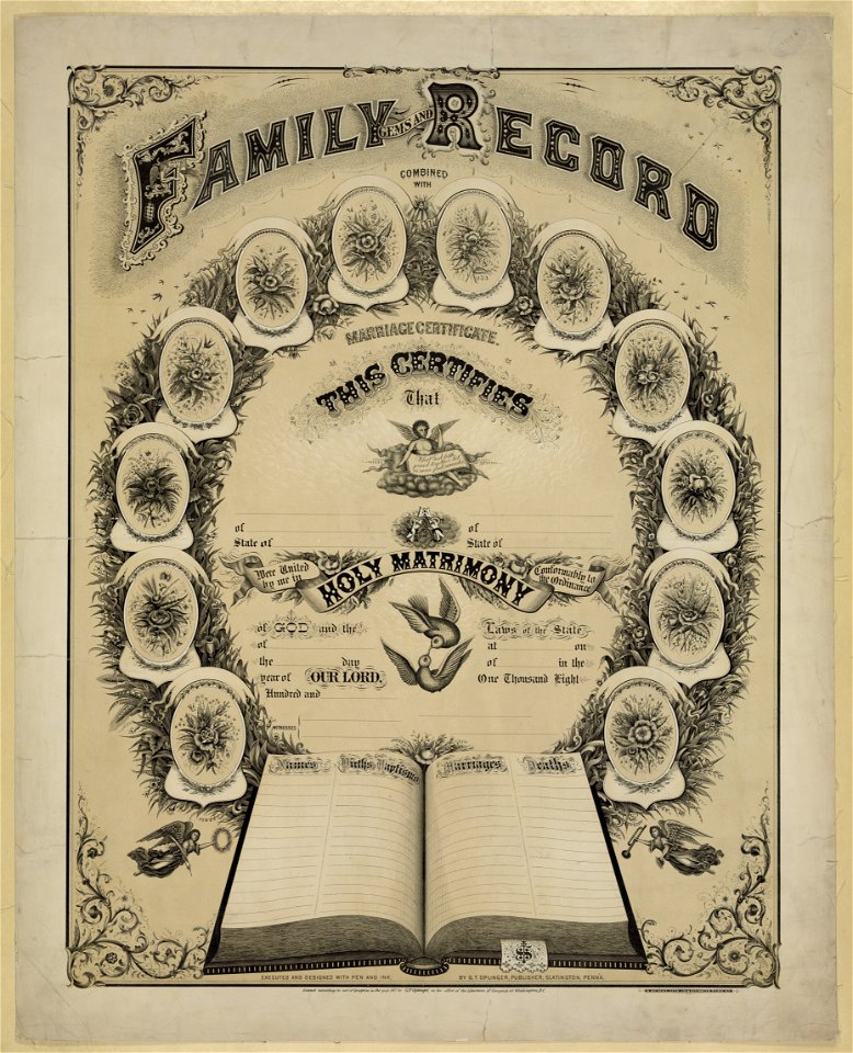 Family gems and record. Slatington, Pa. LCCN2003680079