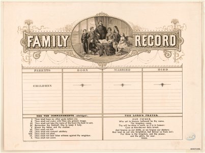 Family record LCCN2003681791