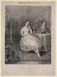 Fanny Elssler - painted from life by Henry Inman ; lith. of Endicott ; drawn on stone by Henry Ph. Heidemans. LCCN2001699627