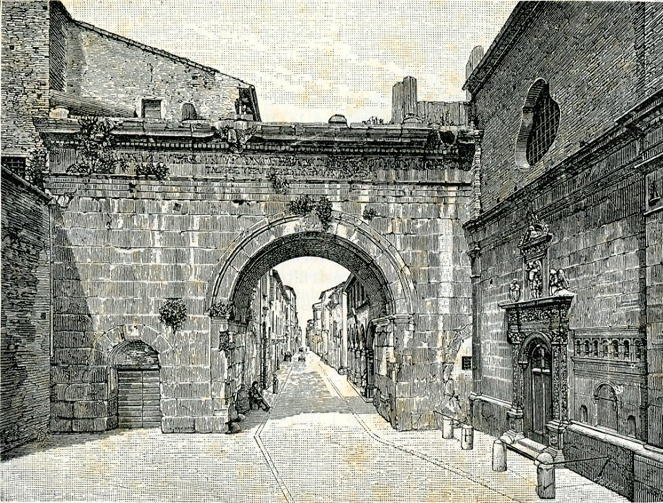 Fano Arco di Augusto esterno