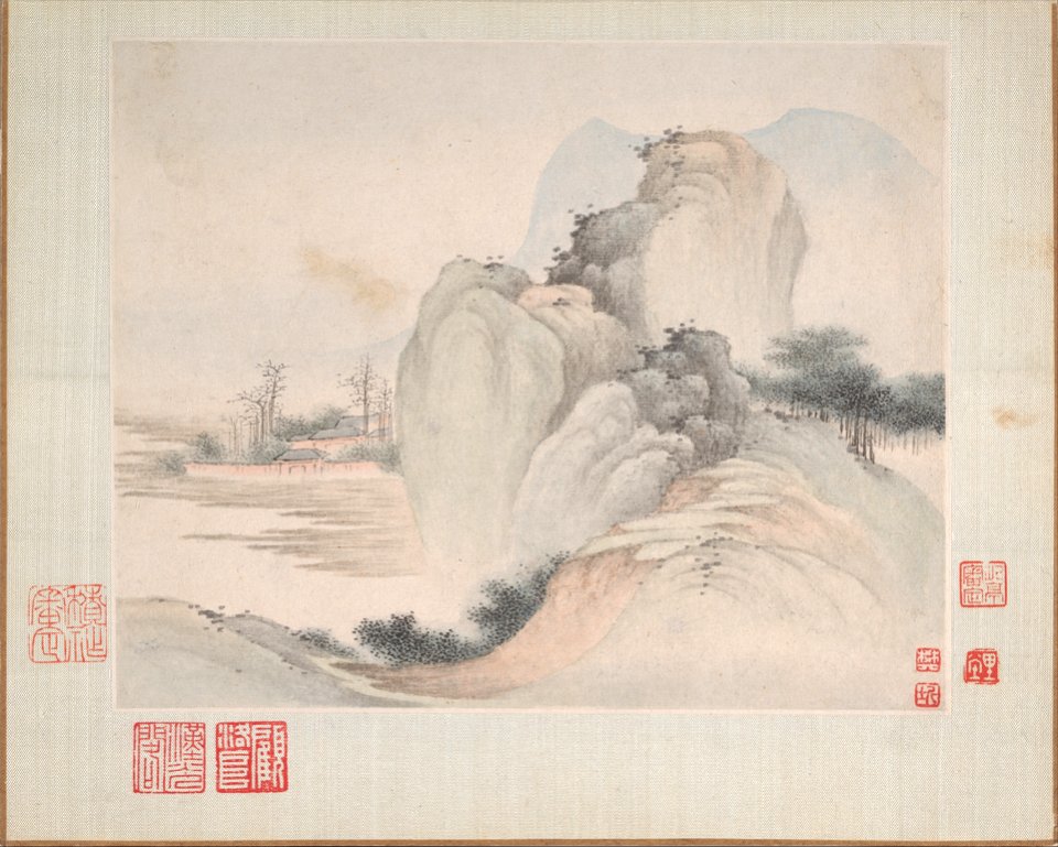 Fan Qi - Landscapes Painted for Yuweng - 1989.363.131a–h - Metropolitan Museum of Art