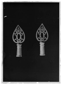 Fanspets, Sverige 1697-1718 - Livrustkammaren - 8940-negative