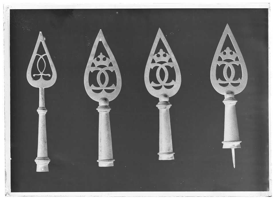 Fanspets, Sverige ca 1685-1695 - Livrustkammaren - 26063-negative