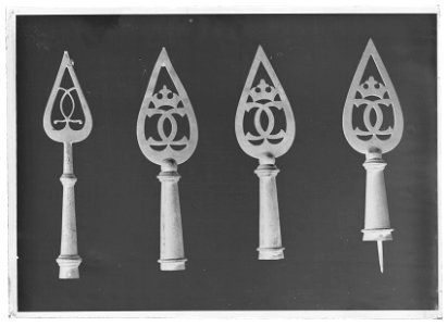Fanspets, Sverige ca 1685-1695 - Livrustkammaren - 26063-negative