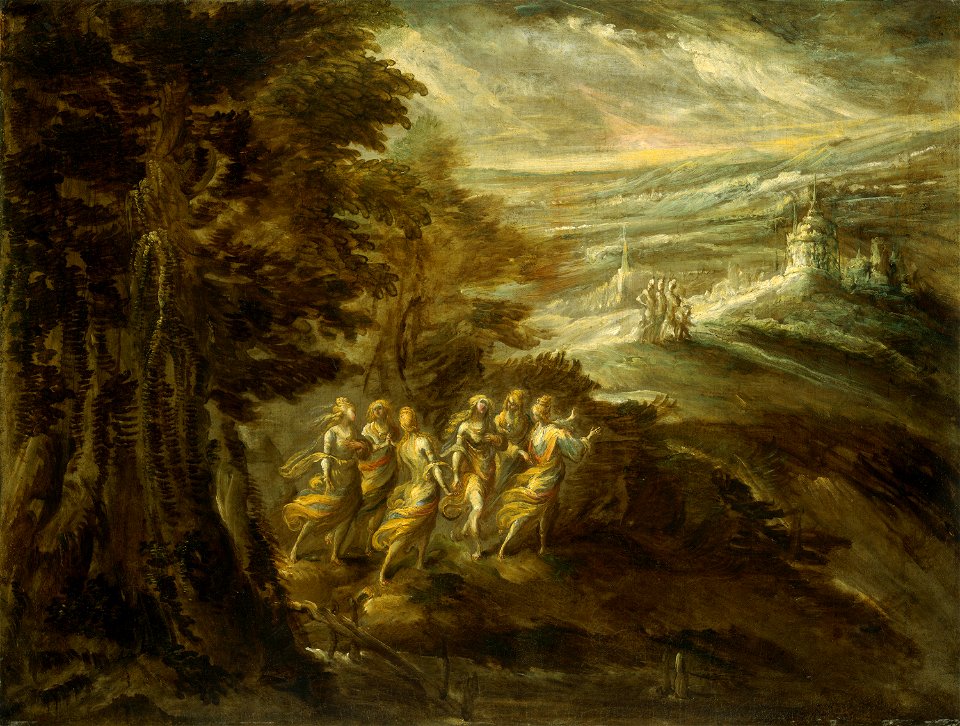Fantastic Landscape with Figures SC-000669