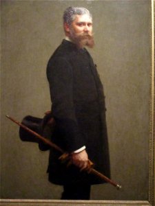 Fantin-Latour Portrait de Léon Maître