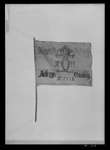 Fana för Acklinga socken i Vartofta härad - Livrustkammaren - 9003