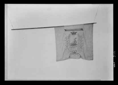 Fana för Ods socken i Gäsene härad - Livrustkammaren - 34664