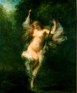 Sarah la bañista - Henri Fantin-Latour