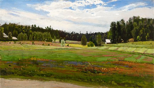 Fanny Churberg - Summer Landscape - A III 2364 - Finnish National Gallery