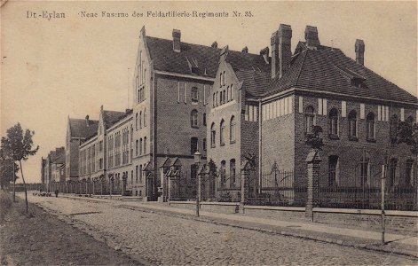 FAR 35 in Dt. Eylau, Postkarte von vor 1914