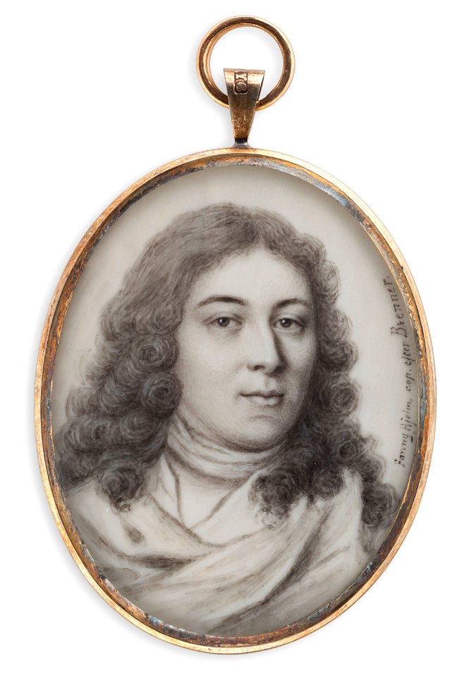 Fanny Hjelm - Portrait of Elias Brenner - S 411 - Finnish National Gallery