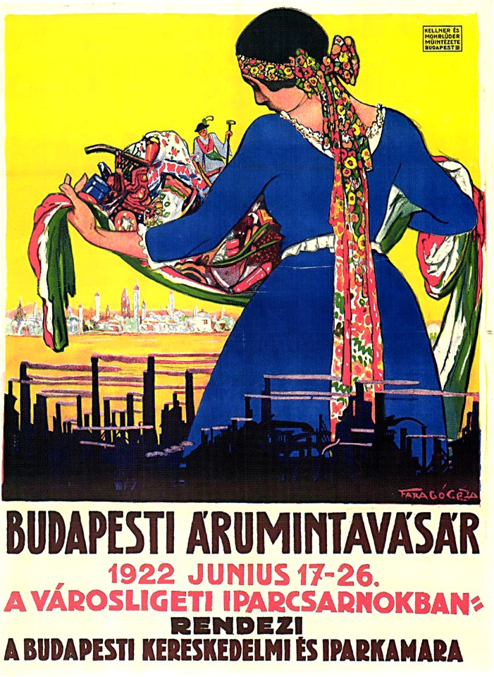 Faragó Budapesti árumintavásár 1922