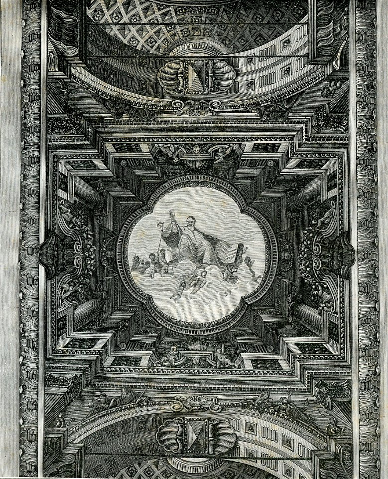 Fano volta del Bibbiena nella chiesa di Sant’Agostino