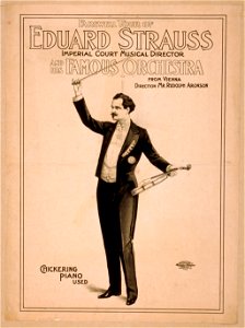 Farewell tour of Eduard Strauss, Imperial Court musical director and his famous orchestra from Vienna LCCN2014636821