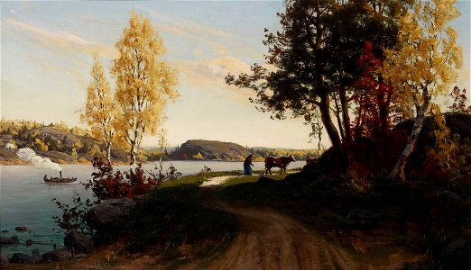 Fanny Churberg - Autumn Landscape - A III 2362 - Finnish National Gallery
