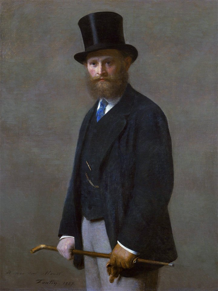 Henri Fantin-Latour - Édouard Manet - 1905.207 - Art Institute of ChicagoFXD