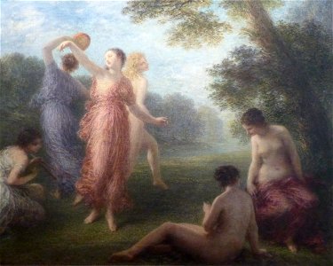 Rigaud32,Danseuses Fantin-Latour. Free illustration for personal and commercial use.