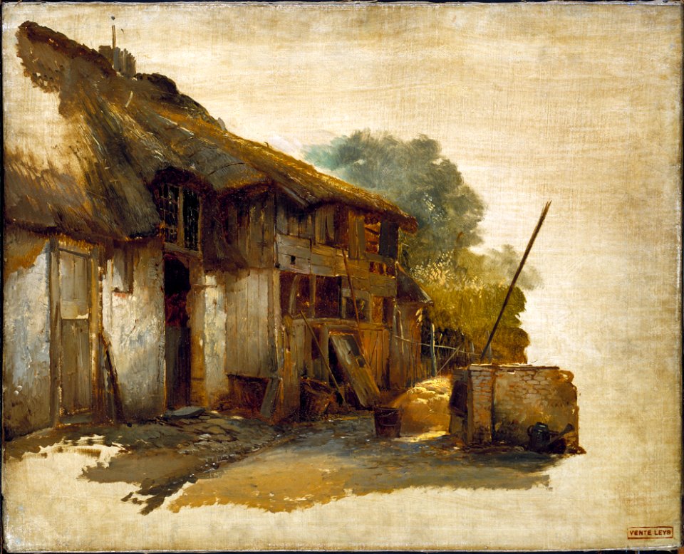 Farmhouse (Hendrik Leys) - Nationalmuseum - 18464