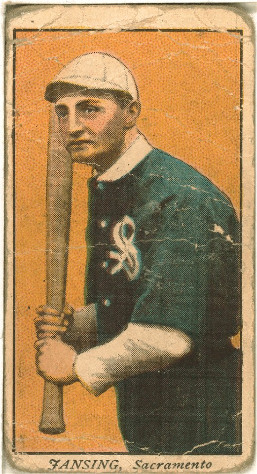 Fansing, Sacramento Team, baseball card portrait LCCN2007683714