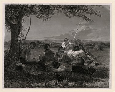 Farmers nooning, from the original picture in the possession of Jona. Sturges Esqr.) - Wm. S. Mount 1836 LCCN2013646594