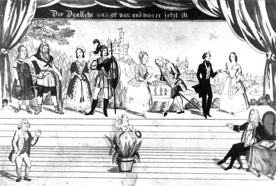 Fastnachtsspiel Der Deutsche 1848-03-05 Altdorf-Weingarten