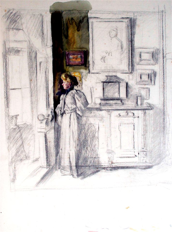 Farbige dame