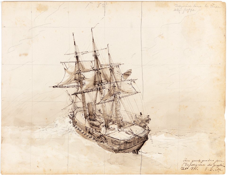 Fare questo quadro per l'Esposizione del prossimo Febº. 1871, da Coleção Brasiliana Iconográfica