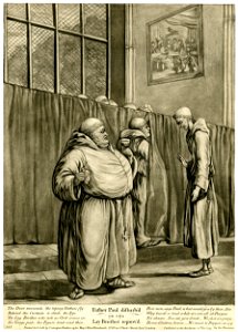 Father Paul disturb'd or the Lay-Brother reprov'd (BM 1877,1013.874)