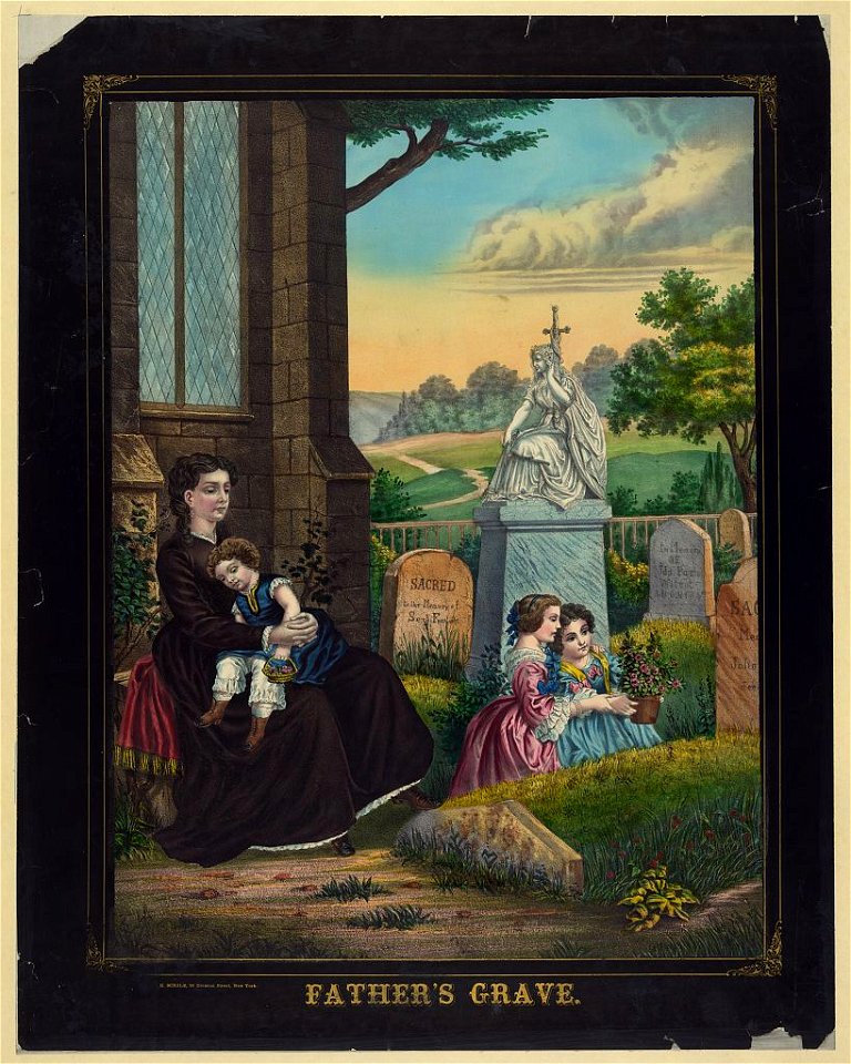 Father's grave LCCN2006678608