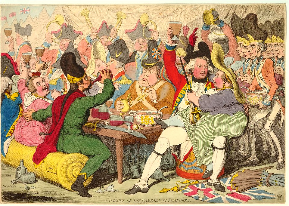 Fatigues of the Campaign in Flanders (BM 1851,0901.652 1)