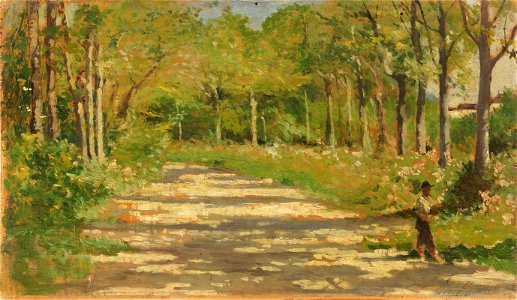 Fattori - Bosco fiorito, 1885 ca., 474