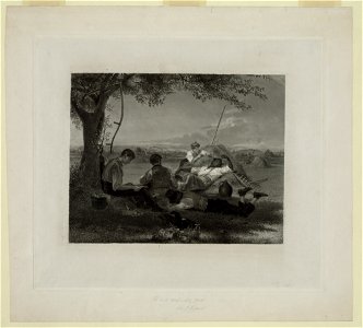 Farmers nooning, from the original picture in the possession of Jona. Sturges Esqr.) - Wm. S. Mount 1836 LCCN2013646590