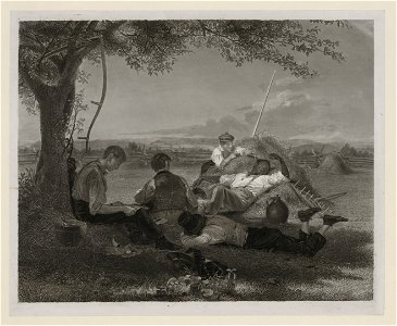 Farmers nooning, from the original picture in the possession of Jona. Sturges Esqr.) - Wm. S. Mount 1836 LCCN2013646593