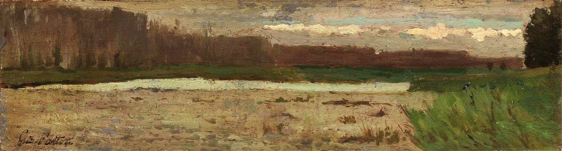 Fattori - L'ARNO ALLE CASCINE, 240