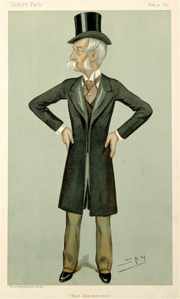 Robert Farquharson Vanity Fair 30 May 1895