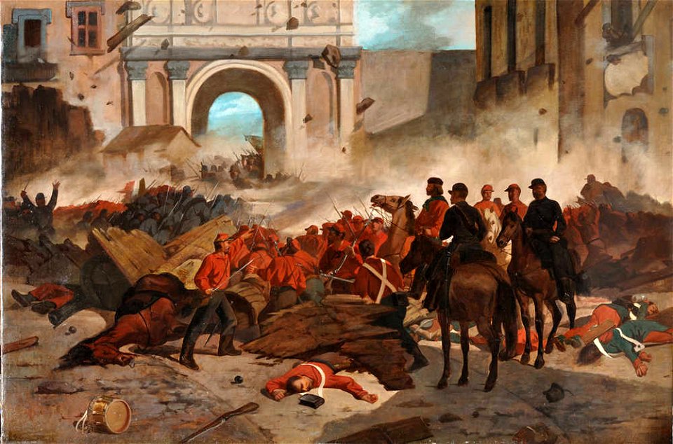 Fattori. Garibaldi a Palermo