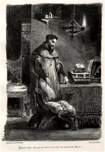 Faust dans son cabinet (Faust in his study) (BM 1924,1014.7.3)