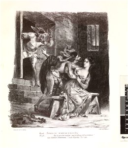 Faust dans la prison de Marguerite (Faust in Marguerite's prison) (BM 1924,1014.7.18 1)