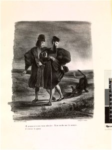 Faust, Méphistophélès et le barbet (BM 1924,1014.7.5 1)