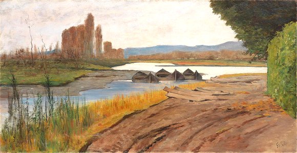 Fattori - L'Arno alle Cascine, 835