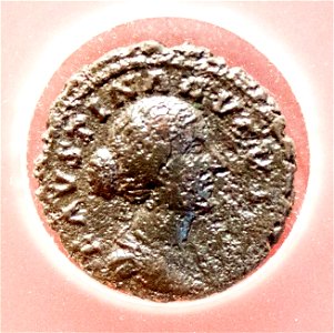 Faustina minor (wife of Marus Aurelius) (Roman coin)