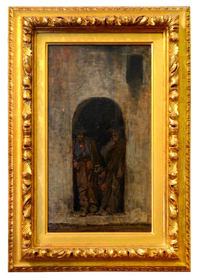 Fattori - Operai maremmani sotto l’arco, 1900, 19576; 19911041